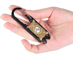CHPN - Sleutelhanger - Survival tool - Tool - Kamperen - 20 Functies - Gadget - Survival Gadget | Multitool Sleutelhanger - Multifunctioneel - Cadeau - Vaderdag