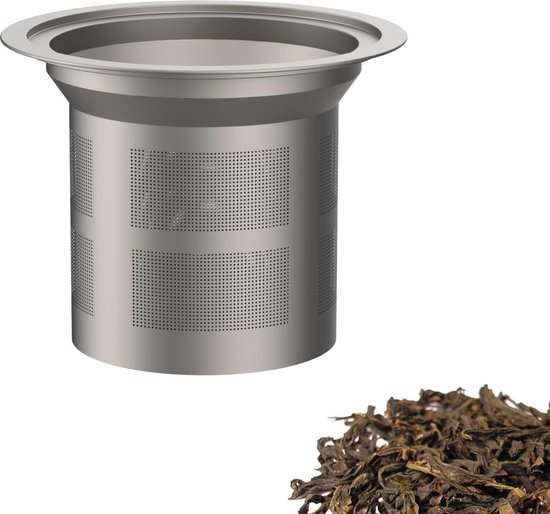Infuseur à thé en maille acier réutilisable