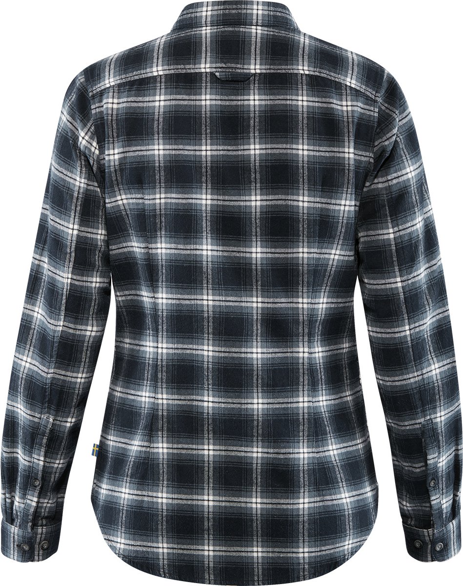 Fjallraven Övik Flannel Dames Shirt Dark S Default