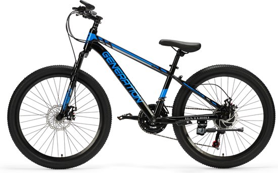 Generation Baturo mountainbike 24 inch - Blauw - Generation