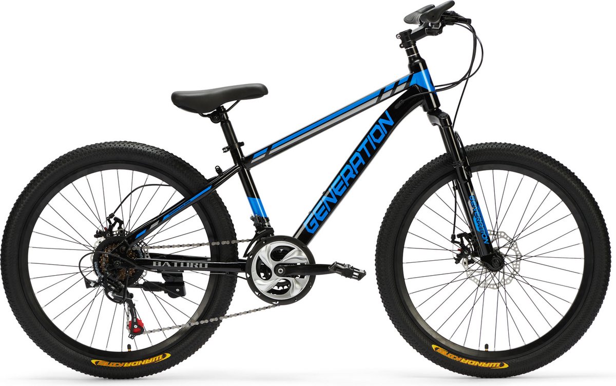 Generation Baturo mountainbike 24 inch - Blauw - Generation