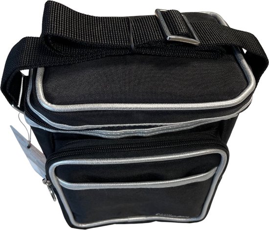 Coolbag - Koeltas - Voor bijv. naar het strand of stedentripje, Picknick etc - Kleur. Zwart - Afmeting. 16 x 11 x 22 cm - Voorzien van schouderband van Cool Company — afbeelding 5