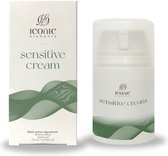 Iconic Elements Sensitive cream - crème met Avena Sativa, Cocos nucifera olie en Jojoba olie - voor de gevoelige huid - hydratatie - dagelijks gebruik - ontwikkeld door dermatoloog - 50ml