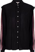 Esqualo blouse F23-15510 - Black