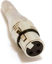 kenable 007722 cable gender changer XLR 6,35 mm Métallique