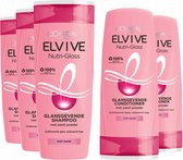 L'Oréal Elvive Nutri-Gloss - Shampoo 3x 250 ml & Conditioner 2x 200 ml - Pakket Pakket
