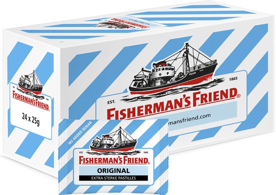 Fisherman's Friend - Original Suikervrij - 24 zakjes