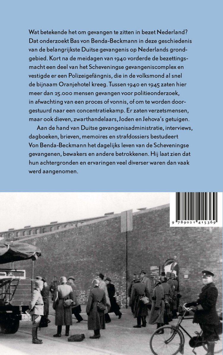 Het oranjehotel - back cover