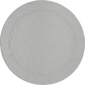 the carpet Mistra - robuust buitentapijt, modern, weerbestendig & UV-bestendig, voor balkon, terras en serre Maar ook geschikt voor de keuken, plat geweven, 120x120 round