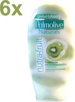 Palmolive Naturals - Nutra Fruit - Kiwi - Douchegel - 6x 200ml - Voordeelverpakking