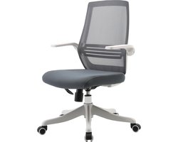 SIHOO Luxe Ergonomische Bureaustoel – Verstelbare Rugsteun & Armleuningen – Ademend Mesh – Comfortabel Kantoorstoel – Grijs