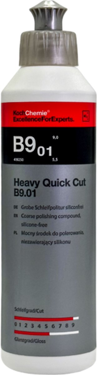 Koch Chemie B9.01 Heavy Quick Cut Polijstmiddel 250ml