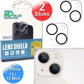 Lens protector voor iPhone 13 / iPhone 13 Mini - gehard glas Screenprotector - Camera lens beschermer - 2 stuks- transparant