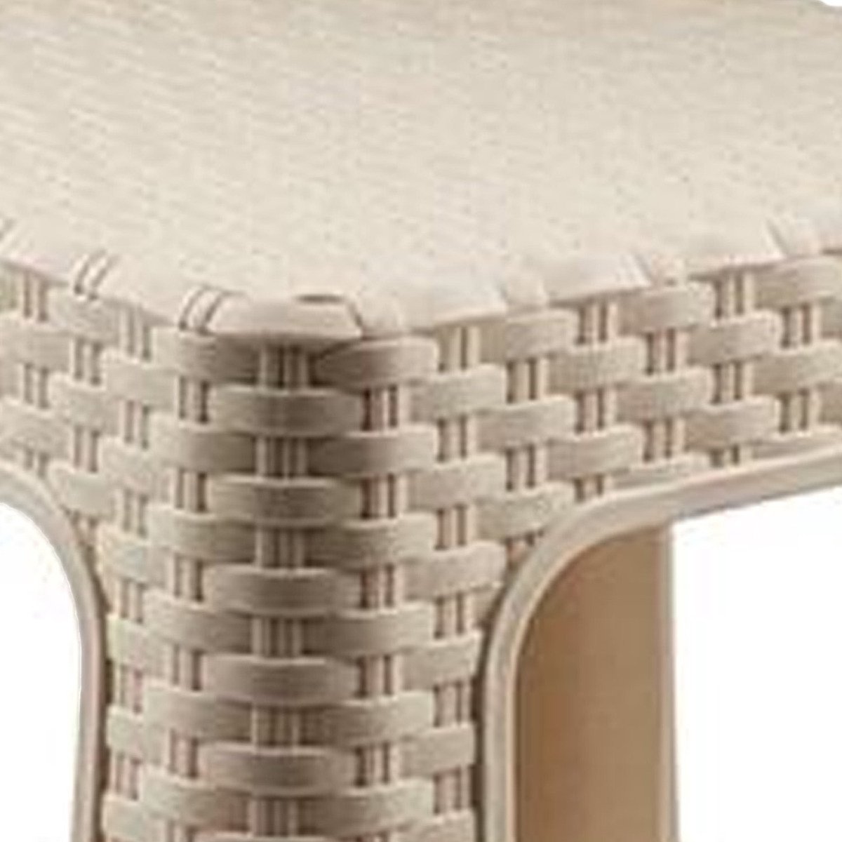 Tabouret de pot de toilette - HURRISE - Noir - PP - 27 x 17 x 25 x 42,5