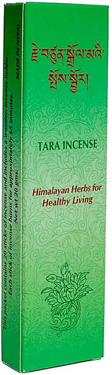 Goedkoopste Wierook Tibetaans Tara Healthy Living - 20st