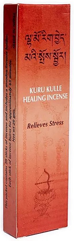 Wierook Tibetaans Kuru Kulle Relieves Stress - 20st