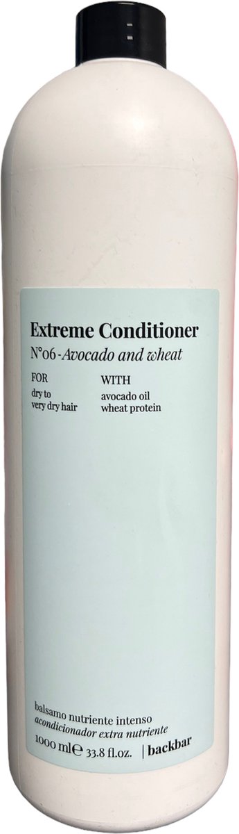 Bol.com Farmavita Back Bar Extreme Conditioner Nao06 Avocado & Wheat 1000ml aanbieding