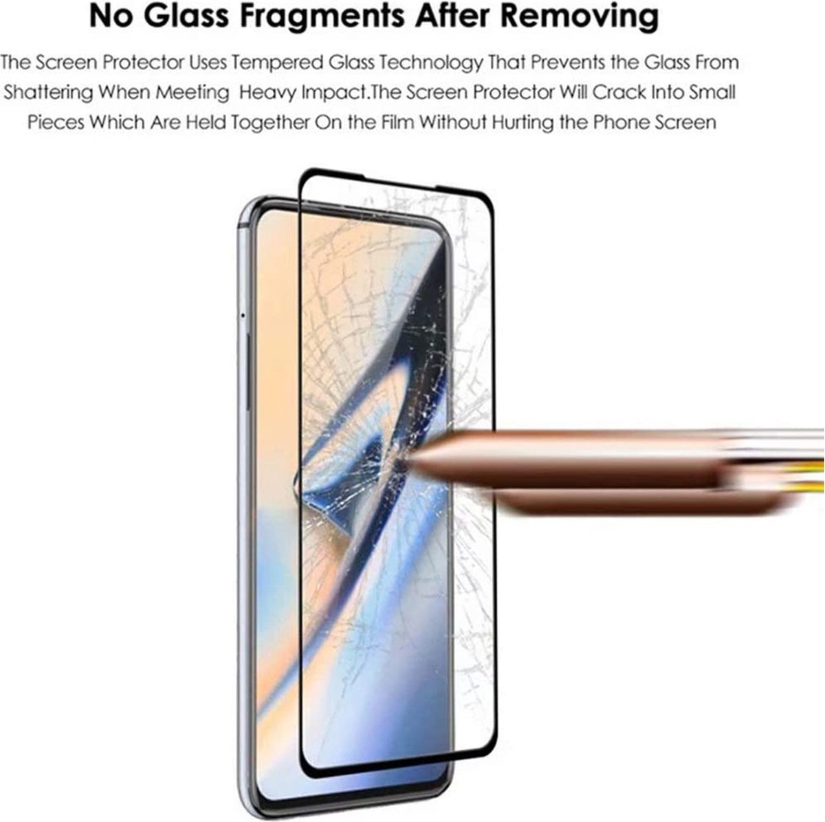 Beschermlaagje | Samsung | Galaxy A72 | PRO 3D | Gehard Glas | 9H | Screenprotector | HIGH-END!