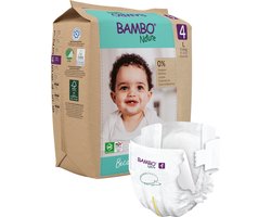 Bambo Nature Luiers Maat 4 (7-14 kg) - 24 stuks