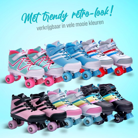 Champz Verstelbare Kinder Rolschaatsen Hardboot Roze