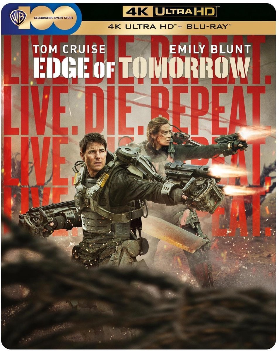 Edge Of Tomorrow (4K Ultra HD Blu-ray) (Steelbook) - Warner Home Video
