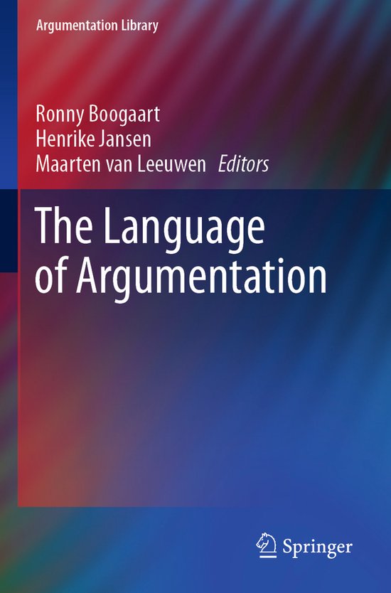 The Language of Argumentation - cover