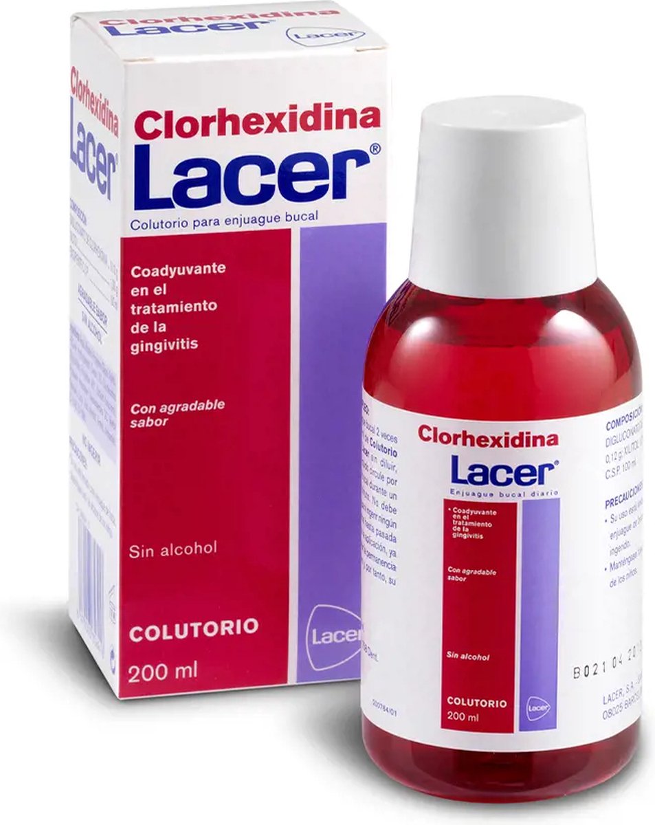 Goedkoopste Mondwater Lacer Clorhexidina (200 ml