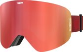 VAIN Vizer Crimson Slopester - Skibril Dames - Rood - Anti-fog - UV400