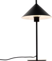 QAZQA triangolo - Design Tafellamp - 1 lichts - H 50 cm - Zwart - Woonkamer | Slaapkamer | Keuken