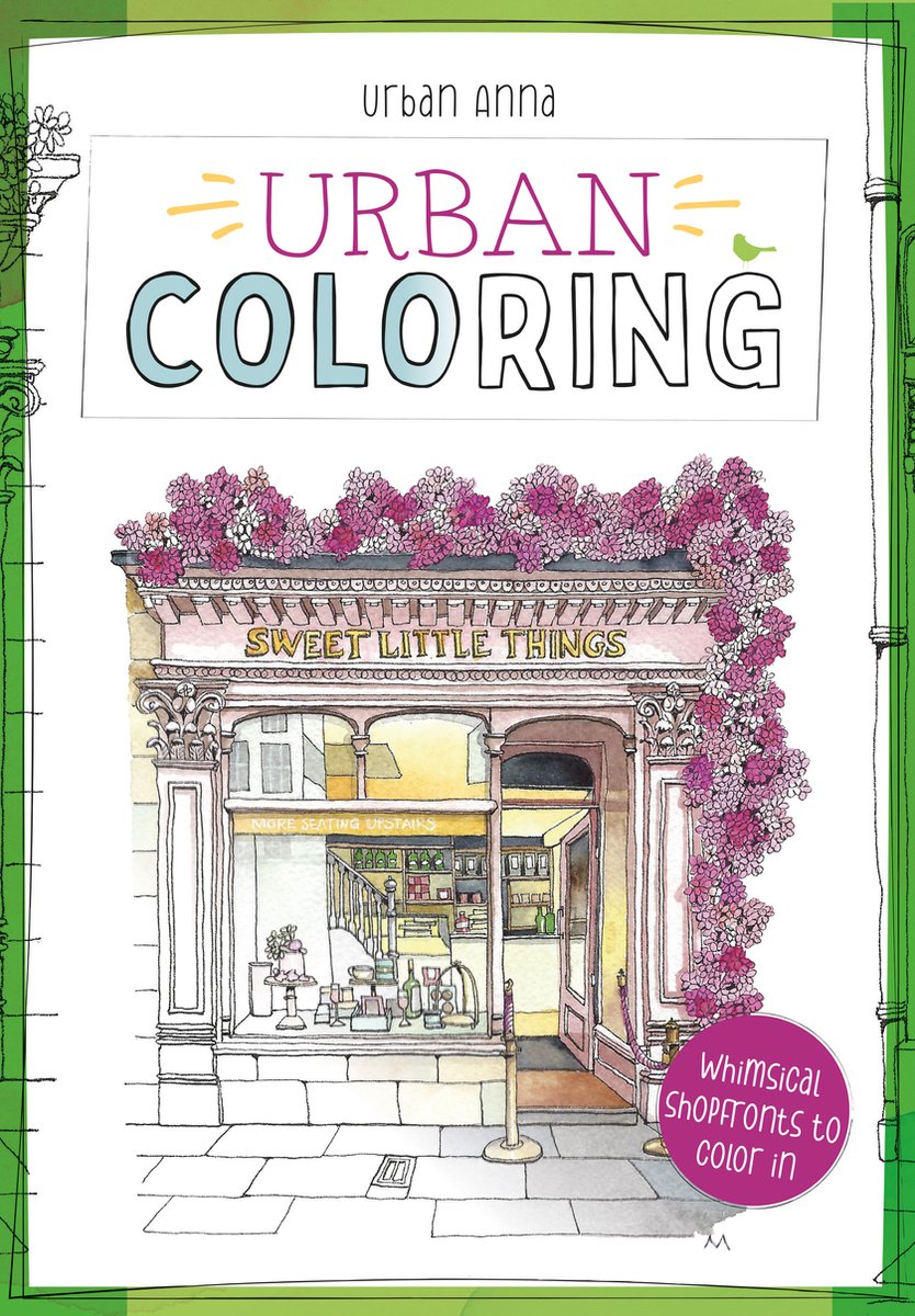 Urban coloring - Urban Anna