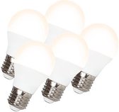 5 stuks LED lampen 5 watt Daglicht (vergelijkbaar met een gloeilamp van 40 watt) - E27 Fitting 5x5w D