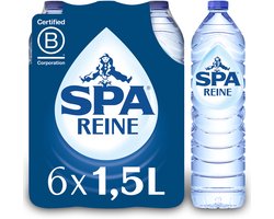 Spa Reine | Blauw | Petfles | 6 x 1.5 liter