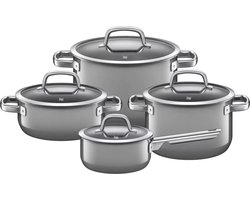 WMF FusionTec Mineral Platinum - Pannenset - 4-delig