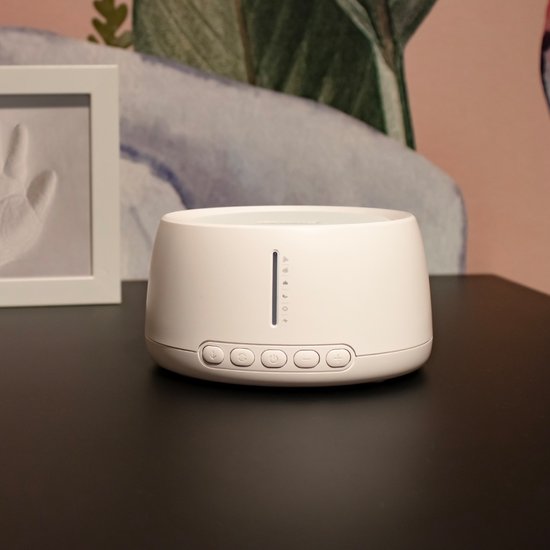 LUVION® White Noise Machine PRO - Soundspa - Kalmerende Slaaphulp met Witte Ruis voor Baby's, Kinderen én Volwassenen - Help jezelf of je Baby Beter Slapen! - Luvion