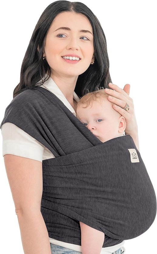 Écharpe de portage pour nouveau-nés - Écharpe de portage extensible tout en  1 -... | bol