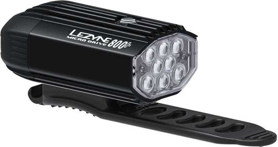 Lezyne Fusion Drive Pro 800+ Satin Voorlamp - Fietslamp - Fietsverlichting - Voorlicht fiets - Waterdicht - 800 lumen - Zwart — afbeelding 5