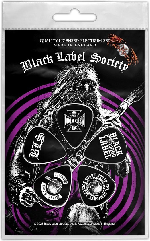 Foto: Black label society zakk wylde plectrum 5 pack