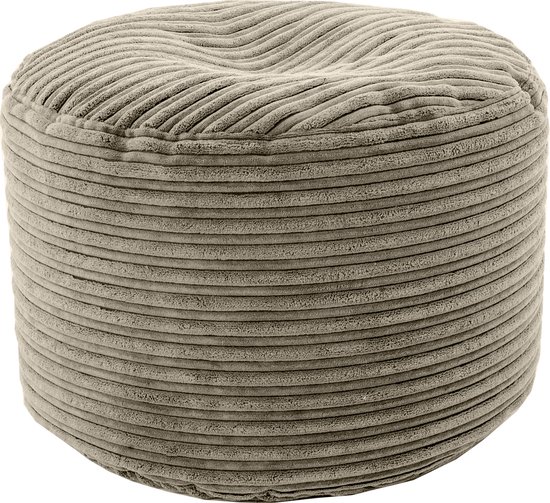 Zitzak & Ontspannen voetenbankje Rond zitzak voor Home Meubilair Lichtgewicht Zacht & Comfortabel Hoge kwaliteit voetenbankje Ergonomisch Ontwerp | rond poef