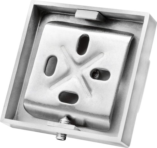 Zet toiletpapierhouder handdoekhouder - hoekig ontwerp - badkameraccessoires - roestvrij staal 304 chroom