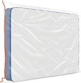 Matrashoes 90x200 cm (dikte 30 cm) van kunststof - opbergtas voor matrasbescherming voor uw matras voor opslag - matrassen opbergtas met praktische ritssluiting