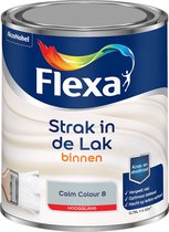 Flexa Strak in de lak - Binnenlak Hoogglans - Calm Colour 8 - 750ml