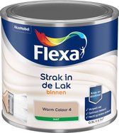 Flexa Strak in de lak - Binnenlak Mat - Warm Colour 4 - 500ml