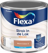 Flexa Strak in de lak - Binnenlak Zijdeglans - Warm Colour 2 - 500ml