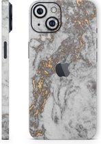 iPhone 15 Skin Marmer Grijs - 3M Sticker - Wrap