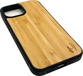 Hoentjen Creatie, Houten TPU case - iPhone 13 mini Bamboe