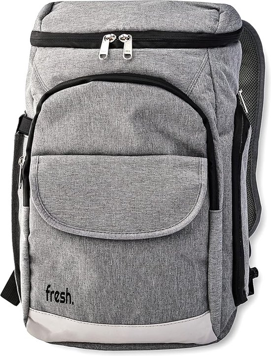 SPARTER Rugzak-koeler, 49 blikjes, koelrugzak, geïsoleerde thermische rugzak, lekvrij, waterdicht, licht, draagbare zachte koeltas voor strand, reizen, camping, lunch