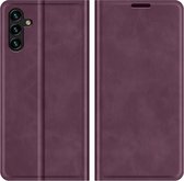 Samsung Galaxy A04s Magnetic Wallet Case - Purple