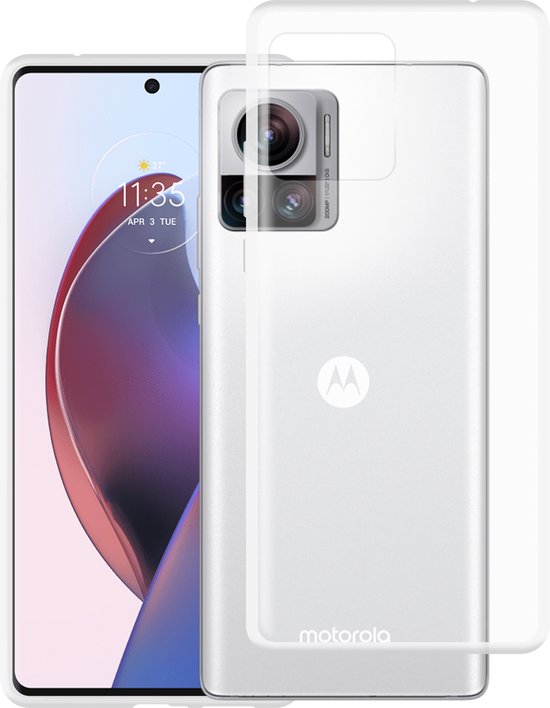 Just in Case en TPU Ultra douce Motorola Edge 30 (transparente)