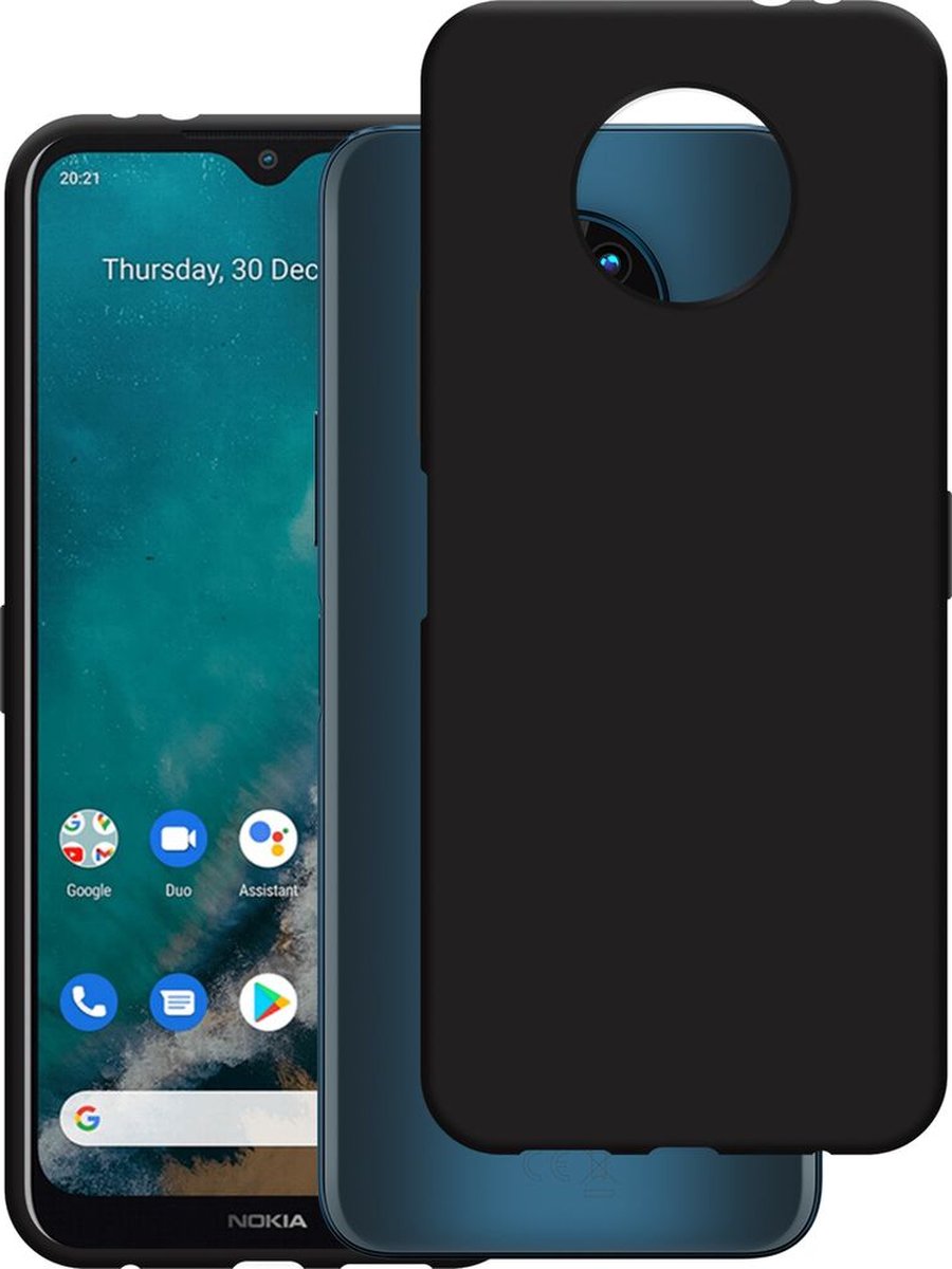 Just in Case hoesje geschikt voor Nokia G50 Hoesje Siliconen - Flexibele Case - Zwart