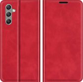 Samsung Galaxy A24 4G Magnetic Wallet Case - Red
